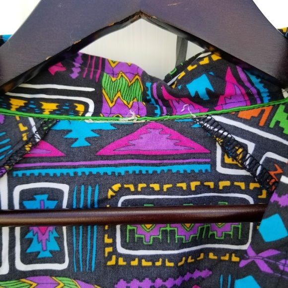 Vintage light wind breaker bomber jacket busy snap close - Picture 10 of 12